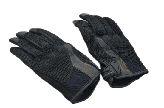 Guantes de cuero genuino suave importados de alta calidad para mujer (JYG